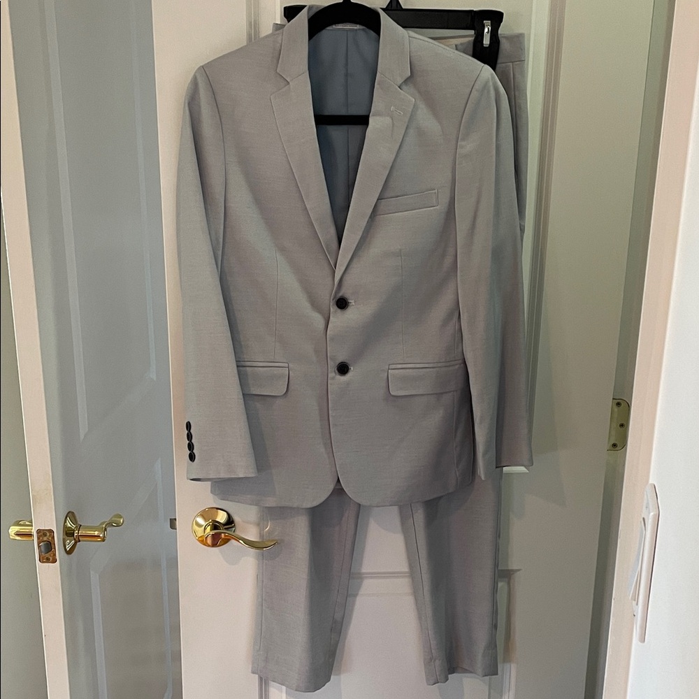Calvin Klein Light Blue Suit